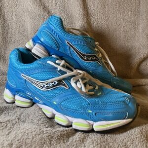 Saucony Shoes Women Size 8.5 Blue Grid Propel Plus 2 Sneaker Training Running
